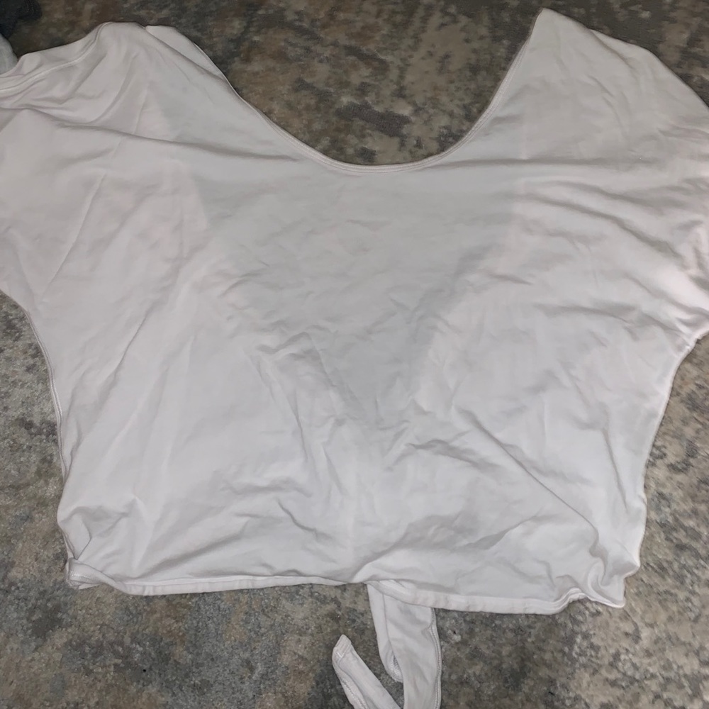 Athleisure crop top